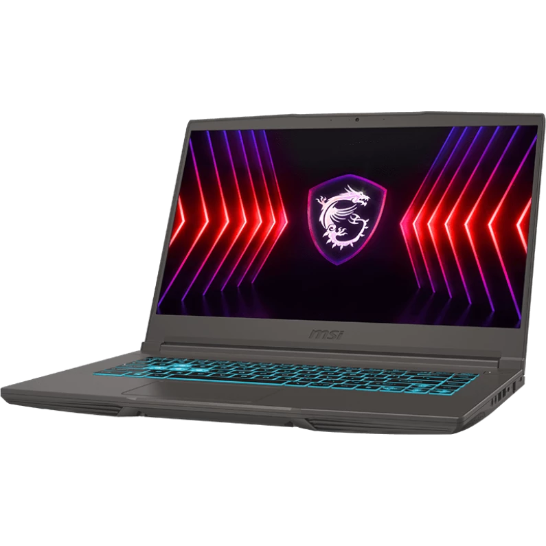 Ноутбук MSI Thin 15 B13VE-2650XRU (9S7-16R831-2650) 15.6" FHD IPS/Intel Core i5-13420H/16GB/512GB/RTX4050-6GB/DOS/Gray