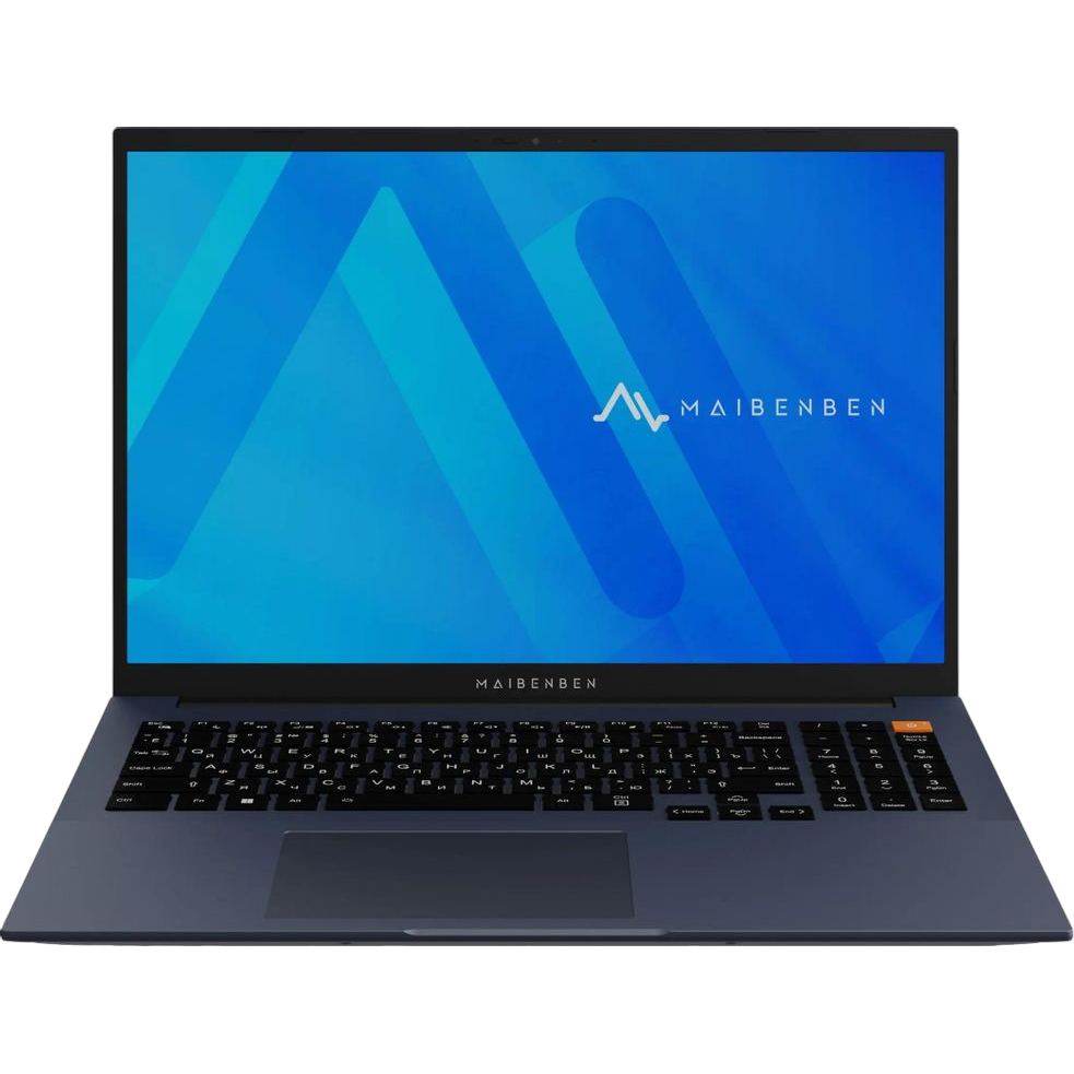 Ноутбук Maibenben M16C-R745UM (M16C-R745UM0F14HU4E10-Win11H) Ryzen 7 7445HS 16Gb SSD512Gb AMD Radeon 740M 16" IPS FHD+ (1920x1200) blue WiFi BT Cam