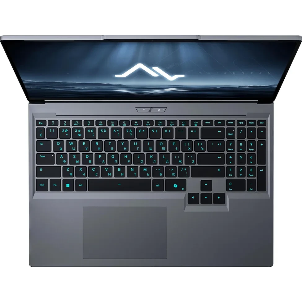 Ноутбук Maibenben X16C-i54456 (X16C-I544560F44HG4E10-Win11H) Core i5 14450HX 16Gb SSD512Gb NVIDIA GeForce RTX 5060 8Gb 16" IPS FHD+ (1920x1200) grey