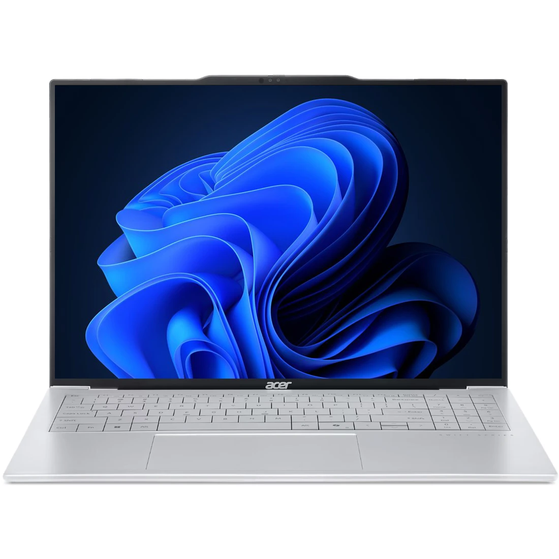 Ноутбук Acer Swift Air 16 SFA16-61M-R721 (NX.DJBCD.002) AMD Ryzen AI 7 350/16Gb/SSD1Tb/16"/OLED/WUXGA/1920x1200/60Hz/NoOS/Silver/1.1kg