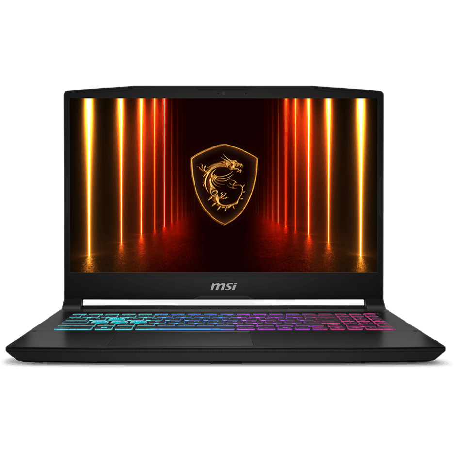 Ноутбук MSI Katana 15 HX B14WFK-1065XRU (9S7-1587C1-1065) i5 14450HX 16Gb SSD512Gb GF RTX 5060 8Gb 15.6" IPS FHD (1920x1080) FreeDOS black WiFi BT Cam