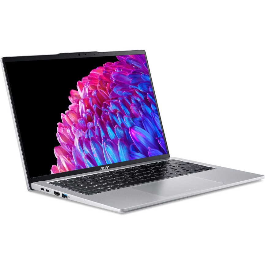 Ноутбук Acer Swift Go 14 SFG14-73-70EH (NX.KSGCD.002) Core Ultra 7 155H 16Gb SSD1Tb Intel Arc 14" OLED 2.8K (2880x1800) Windows 11 Home silver