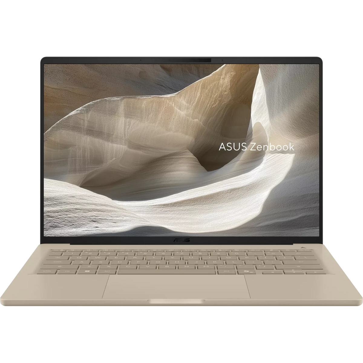Ноутбук Asus Zenbook 14 UX3407NA-QD100W (90NB1711-M007R0-Win11H) Snapdragon X2 Elite 32Gb SSD1Tb Qualcomm Adreno 14" OLED WUXGA (1920x1200) beige WiFi