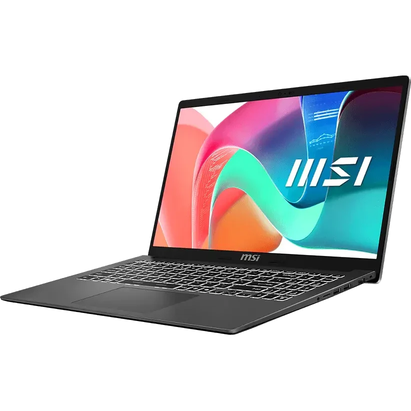 Ноутбук MSI Modern 15 F1MG-1045XRU (9S7-15S111-1045) Intel Core 5 120U/16Gb/SSD512Gb/15.6"/IPS/FHD/1920x1080/60Hz/NoOS/Platinum Gray/1.7kg