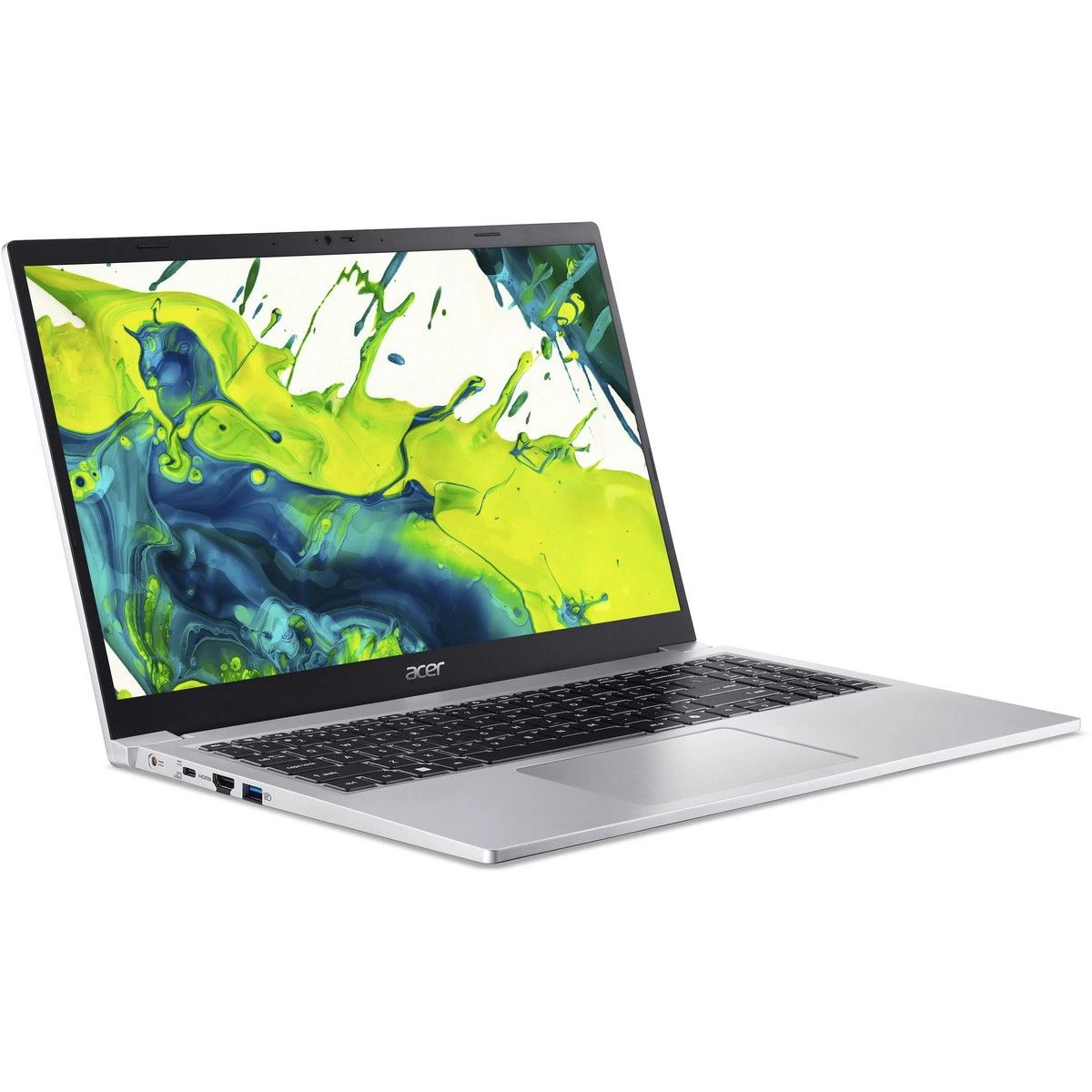 Ноутбук Acer Notebook Aspire Lite AL15-33P-3809 (NX.D2MEM.001) 15.6" FHD IPS/Intel Core 3 N355/8192Mb/512Gb SSD/HD/NoOS/Light Silver