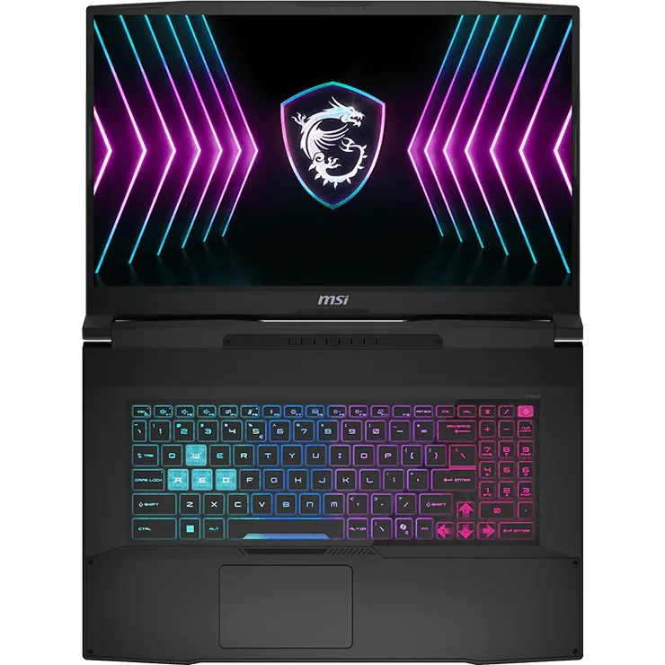 Ноутбук MSI Katana 17 B2RVEK-1617XRU (9S7-17L591-1617)Intel Core 7 240H/16Gb (2*8 D5)SSD1Tb/RTX4050 6Gb (105W)/17.3/IPS/FHD/1920x1080/144Hz/NoOS/Black