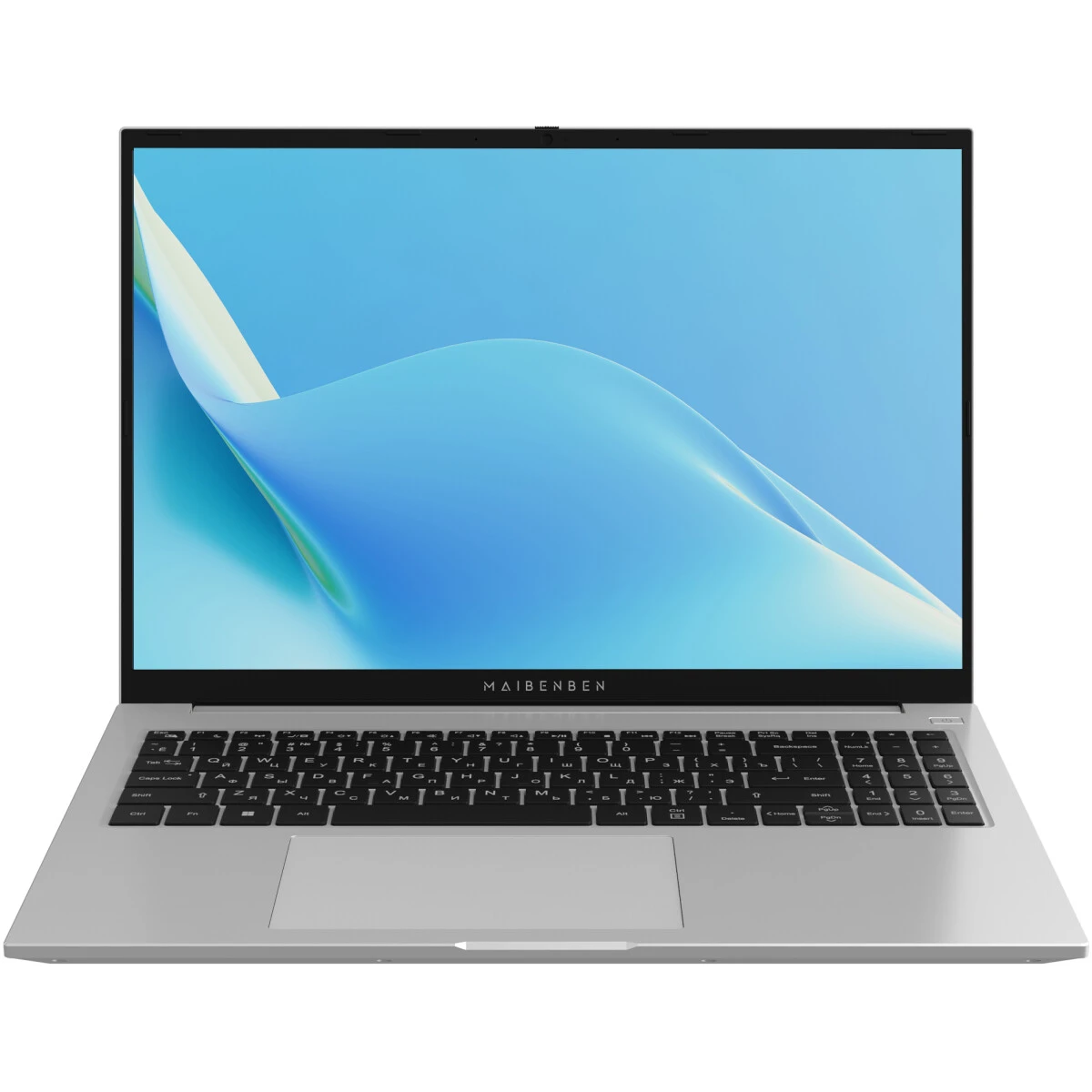 Ноутбук Maibenben M16B-R343UM (M16B-R343UMB1SLSRE1) 16" WUXGA IPS, AMD R3-4300U, 8Gb, 512Gb SSD, Linux, серебристый
