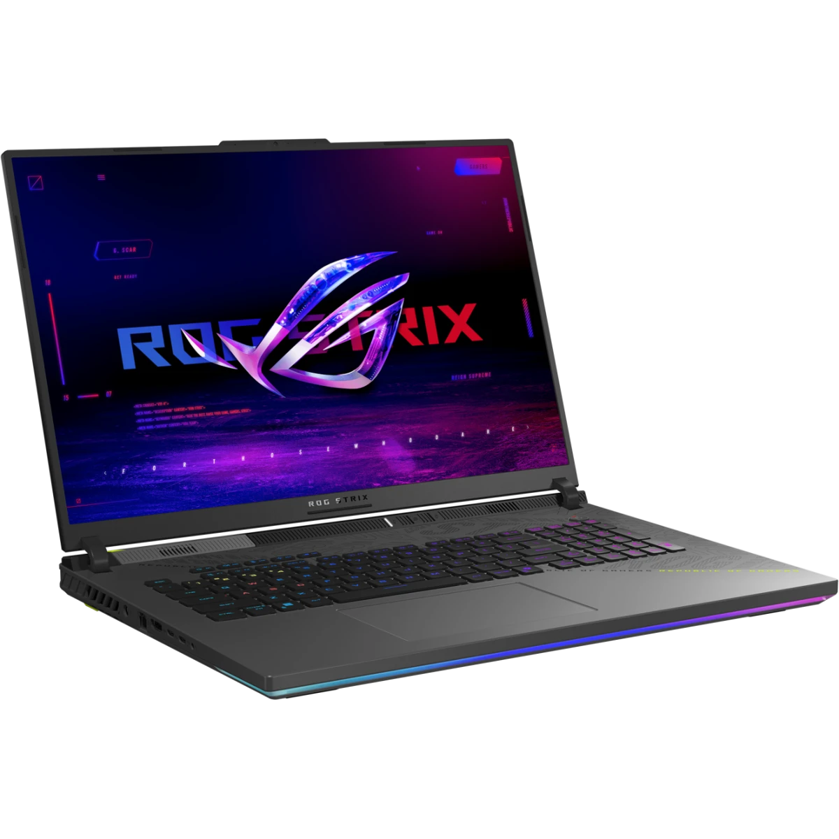Ноутбук ASUS Rog Strix G18 G814PM-S8074 (90NR0L29-M003Y0-DOS) 18" FHD+ IPS 300N 144Hz/R9-8940HX/16GB/1TB SSD/RTX 5060 8GB/DOS/Volt Green