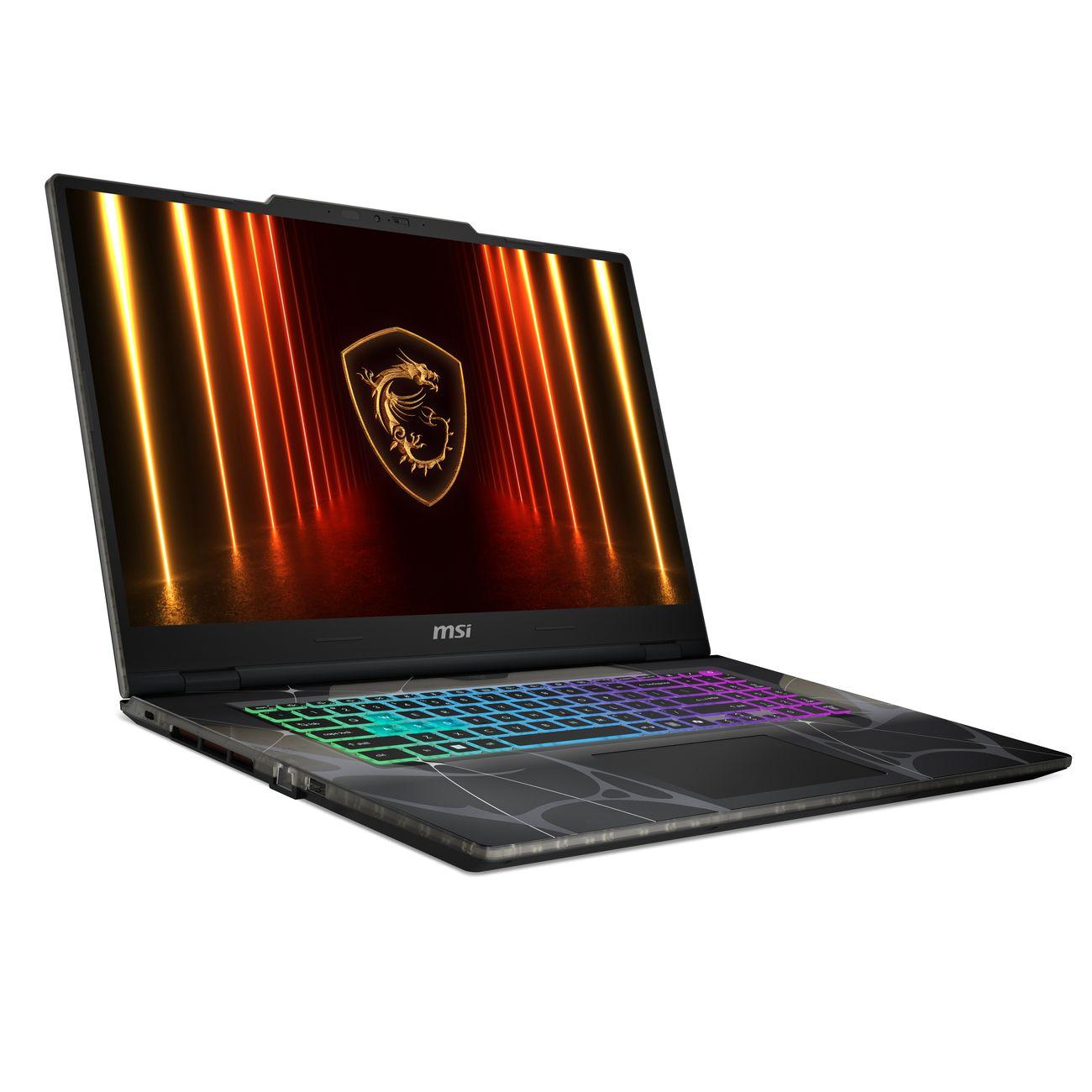 Ноутбук MSI Cyborg 17 B2RWEKG-279XRU (9S7-17U332-279) Intel Core 7 240H/16Gb/SSD1Tb/RTX5050 8Gb (45W)/17.3"/IPS/FHD/1920x1080/NoOS/Translucent Black