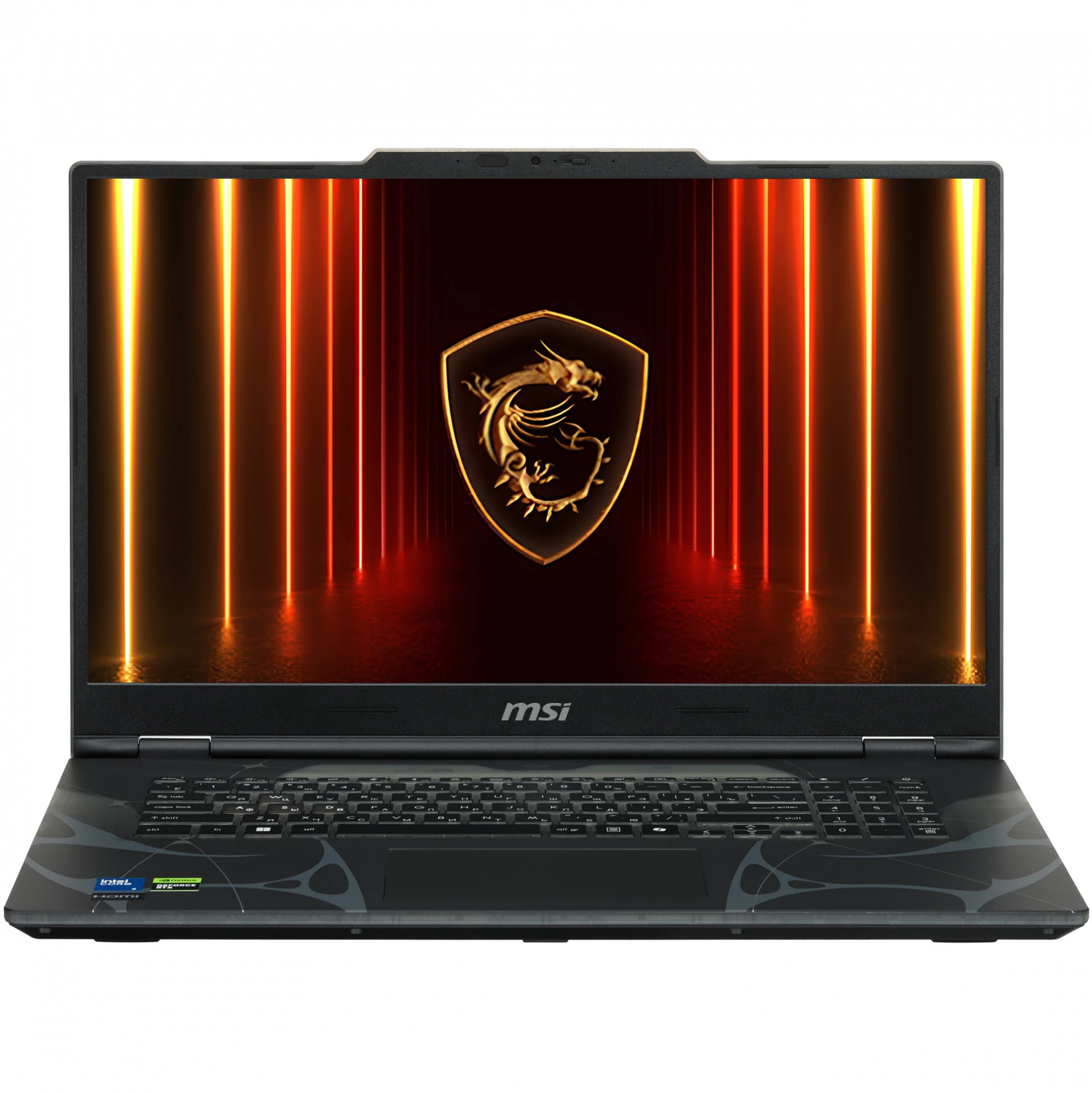 Ноутбук MSI Cyborg 17 B2RWEKG-279XRU (9S7-17U332-279) Intel Core 7 240H/16Gb/SSD1Tb/RTX5050 8Gb (45W)/17.3"/IPS/FHD/1920x1080/NoOS/Translucent Black