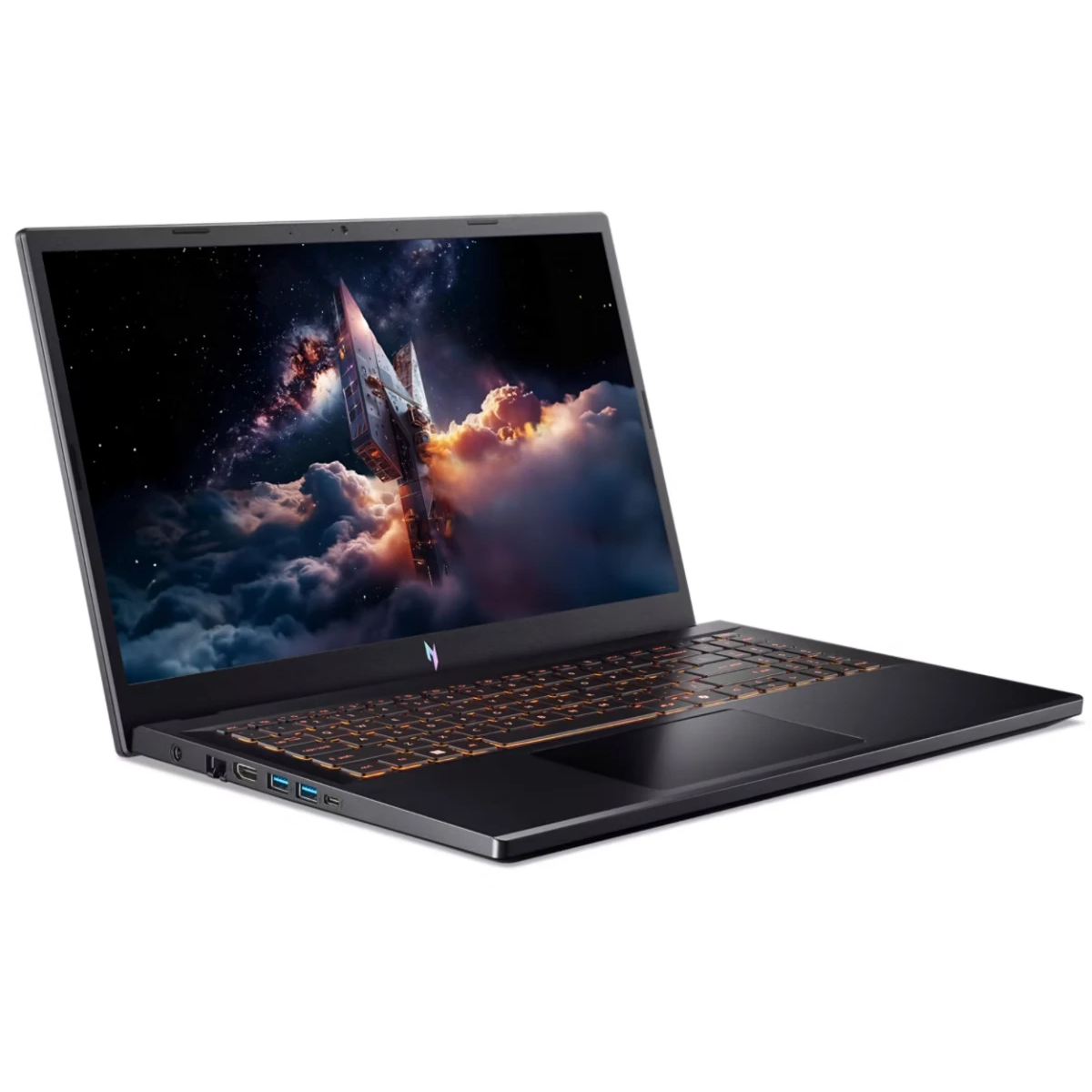 Ноутбук Acer Nitro V 15 ANV15-52-70SQ (NH.QUASA.001-Win11H) Core 7 240H 16Gb SSD512Gb NVIDIA GeForce RTX4050 6Gb 15.6" IPS FHD (1920x1080) black WiFi