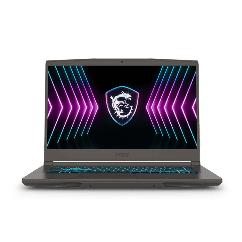 Ноутбук MSI Thin 15 B2RVE-3450XRU (9S7-16R831-3450) Intel Core 5 210H/16Gb/SSD512Gb/RTX4050 6Gb (45W)/15.6"/IPS/FHD/1920x1080/NoOS/Cosmos Gray