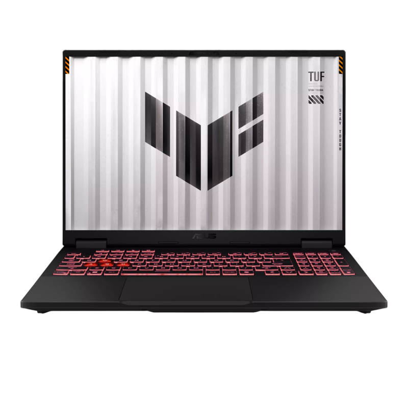 Ноутбук ASUS TUF A16 FA608PM-RV068 (90NR0MC1-M004R0) 16"(1920x1200 (матовый, 165Hz) IPS)/AMD Ryzen R9 8940HX(2.4Ghz)/32768Mb/1024PCISSDGb/noDVD