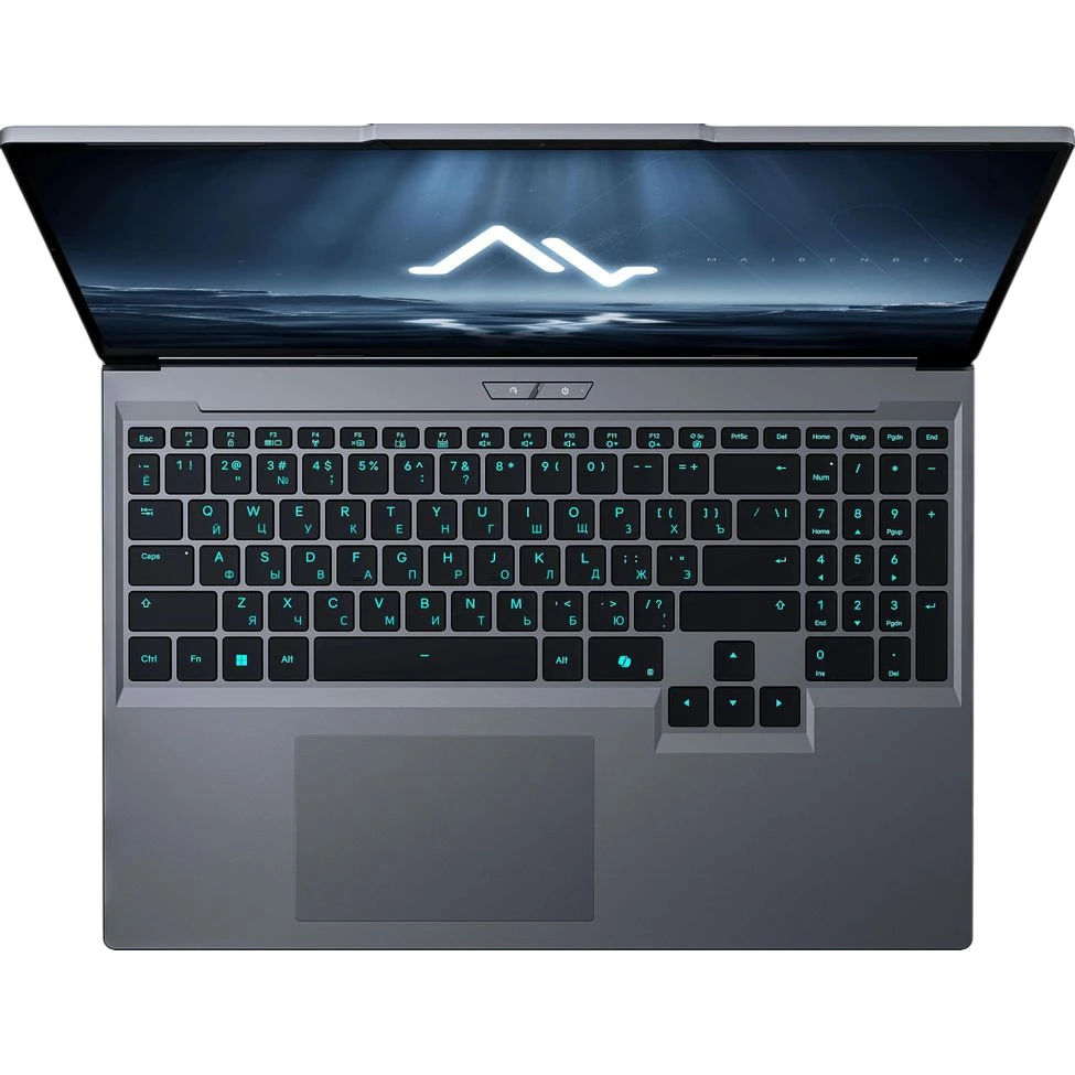 Ноутбук Maibenben X16C-R72555 (X16C-R725550F44HG4E10-Win11H) Ryzen 7 H255 16Gb SSD512Gb NVIDIA GeForce RTX5050 8Gb 16" IPS FHD+ (1920x1200) grey WiFi