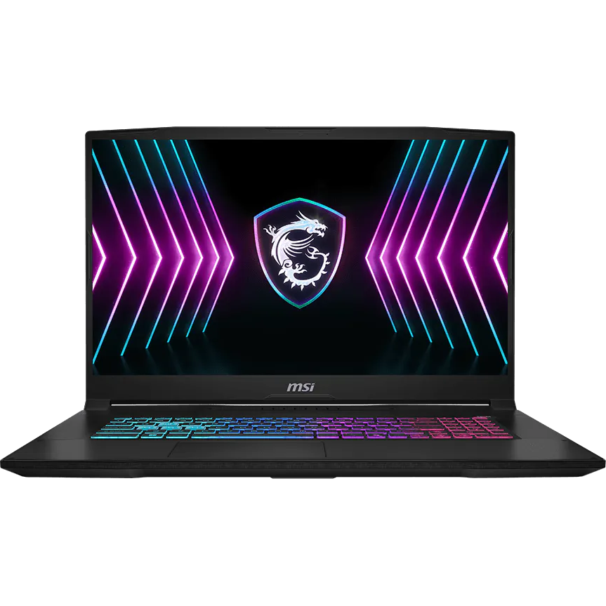 Ноутбук MSI Katana 17 B2RVEK-1617XRU (9S7-17L591-1617)Intel Core 7 240H/16Gb (2*8 D5)SSD1Tb/RTX4050 6Gb (105W)/17.3/IPS/FHD/1920x1080/144Hz/NoOS/Black