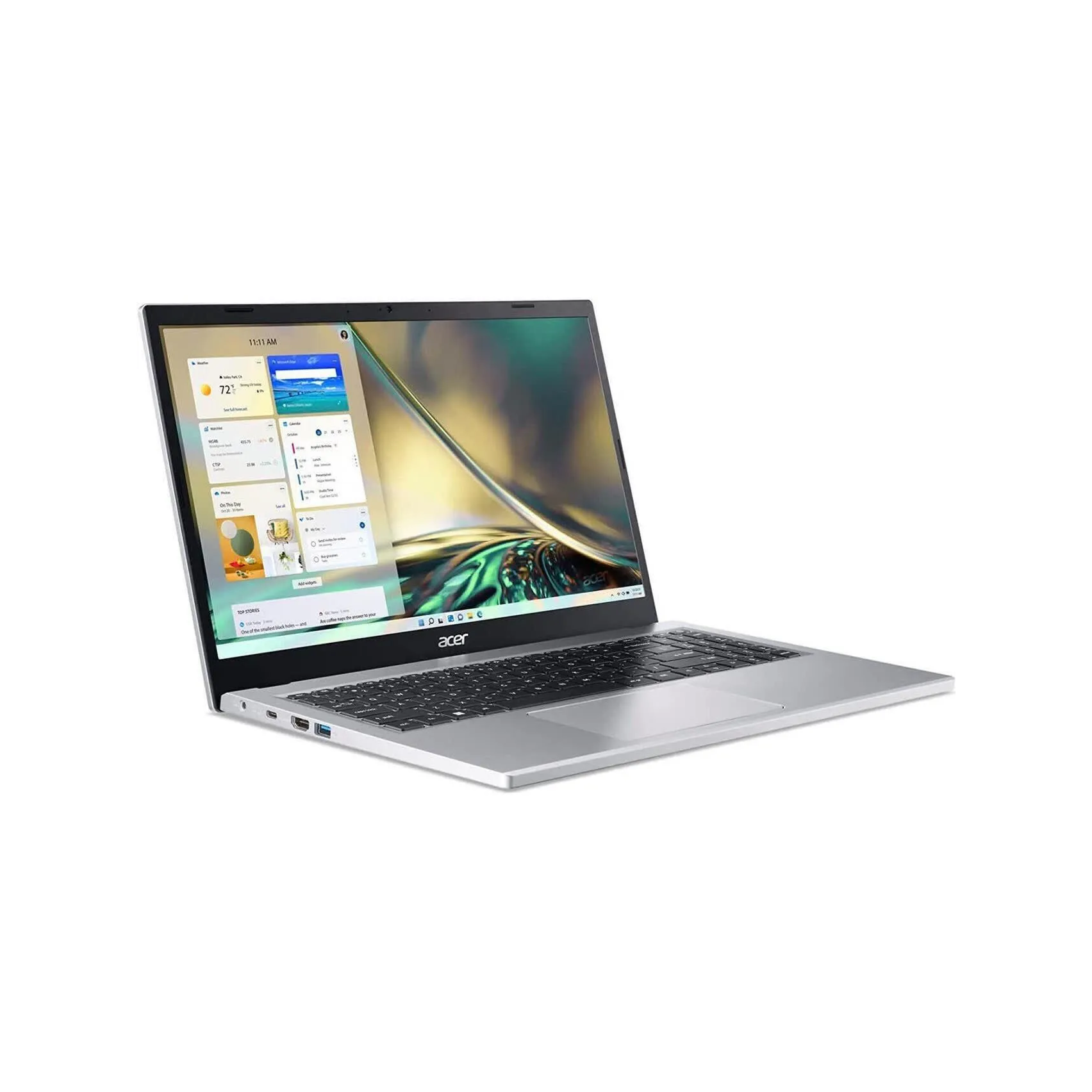 Ноутбук Acer Aspire 3 A325-42 (ZN.N01SI.03U) AMD Ryzen 7 7730U/16Gb (1*16 D4)/SSD512Gb/UMA/15.6"/IPS/FHD/1920x1080/NoOS/Silver/1.78kg