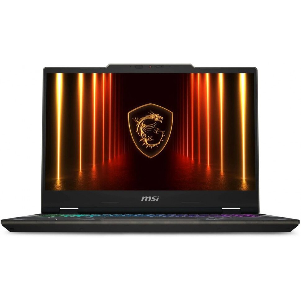 Ноутбук MSI Cyborg 15 C2WE-016XRU (9S7-15T121-016) Core 7 240H 16Gb SSD1Tb NVIDIA GeForce RTX5050 8Gb 15.6" IPS FHD (1920x1080) FreeDOS grey WiFi BT