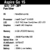 15.6" Ноутбук Acer Aspire Go AG15-31P-38PP серебристый
