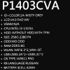 14" Ноутбук ASUS ExpertBook P1403CVA-S60349X серый