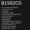 15.6" Ноутбук ASUS ExpertBook B1 B1502CGA-BQ0612 черный