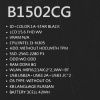 15.6" Ноутбук ASUS ExpertBook B1502CGA-BQ0377 черный