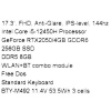 17.3" Ноутбук MSI GF76 Katana B12UCX-1005XRU черный