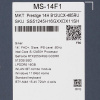 14" Ноутбук MSI Prestige 14H B12UCX-485RU серебристый