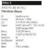 15.6" Ноутбук Acer Nitro 5 AN515-46-R7XU черный