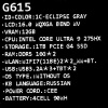 16" Ноутбук ASUS ROG Strix G615LR-S5011 серый