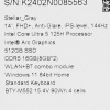 14" Ноутбук MSI Prestige 14 AI Evo C1MG-010RU серый