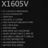 16" Ноутбук ASUS Vivobook 16 X1605VA-MB744 черный