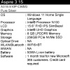 15.6" Ноутбук Acer Aspire 3 A315-510P-C5WG серебристый