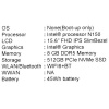 15.6" Ноутбук Acer Aspire Lite AL15-33P-C0P8 серебристый
